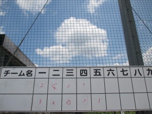 試合は大差がつきましたが楽しく行えました。