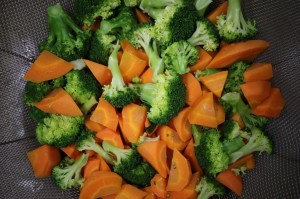 付け合わせの野菜
