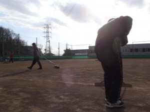 後片付けもみんなで行います。