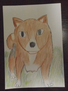 隣の家のいぬ