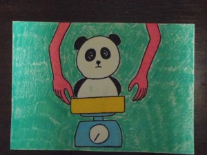 パンダの赤ちゃん誕生